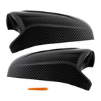 Side Mirror Cover Caps Pair for BMW 5 Series E60 E61 F10 F11 (2007–2017) 51167187431