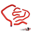Red Silicone Radiator Hoses for Honda Civic (1992–2000)
