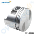 Piston & Ring Set for Tohatsu/Mercury 8-9.9HP Outboard (3V1-00001-1, 3FK-87123-0)