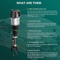 Air Suspension Strut Front Left for Mercedes X166 GL550 W166 ML63 GL450 ML550 (2013–2019)