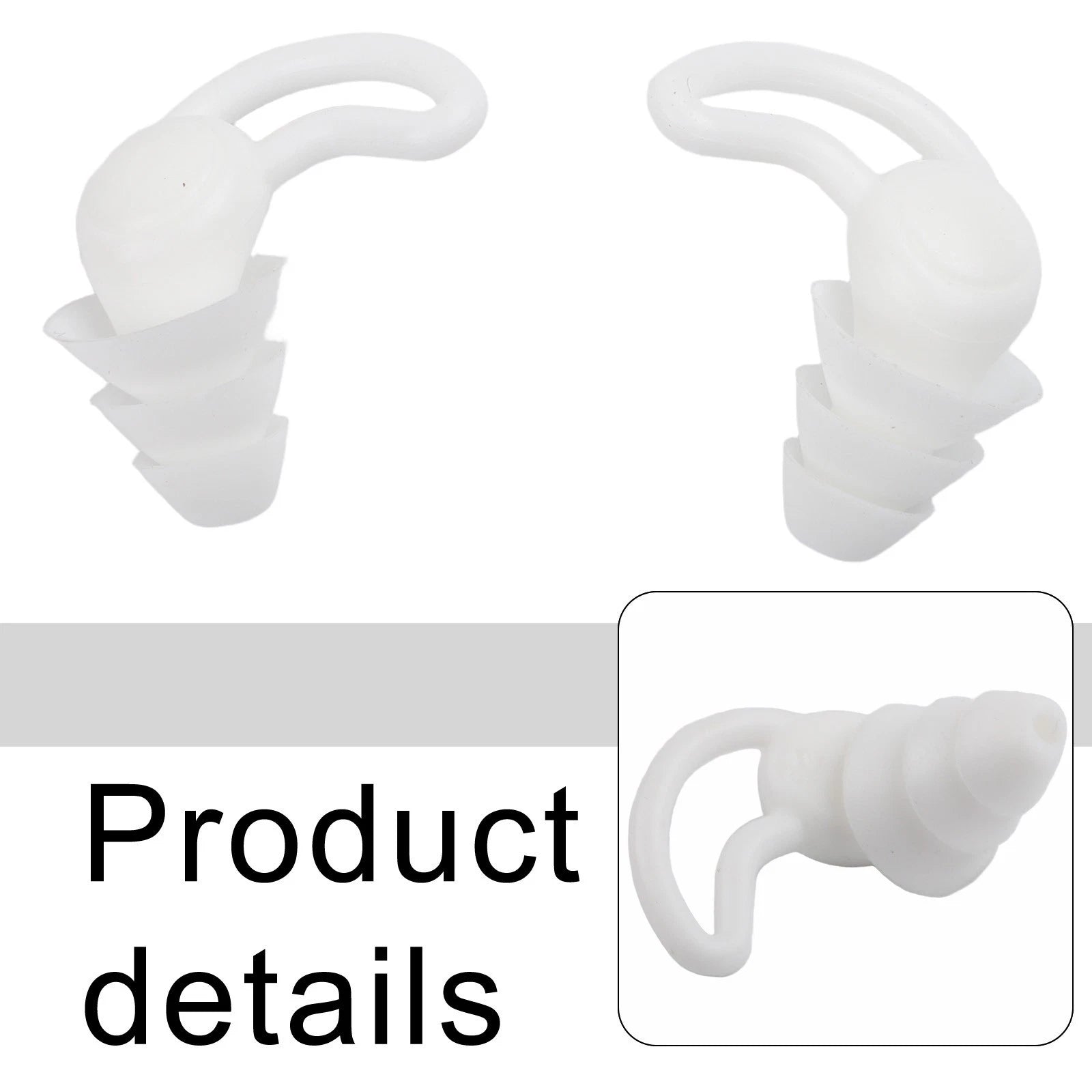 3-Layer Earplugs for Sleep Noise Cancelling (40dB)