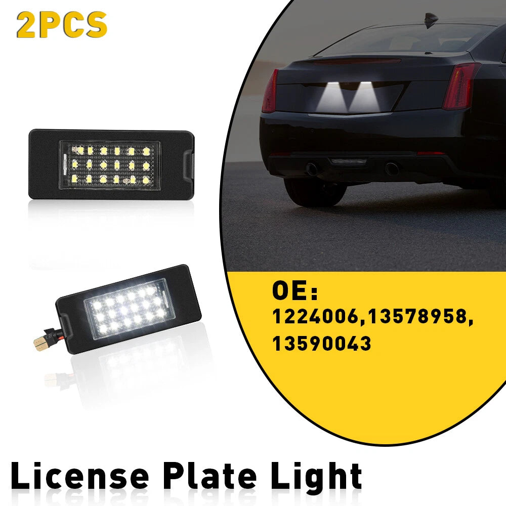 LED License Plate Light for Cadillac ATS Escalade (2015–2020)