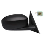 Replacement Textured Passenger Side Power Door Mirror w/Heated Glass