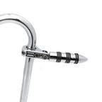 Chrome O Ring Footrest 1.25" w/ P-Clamp for Honda GL1800 GL1100 VT750 (2001–2023)