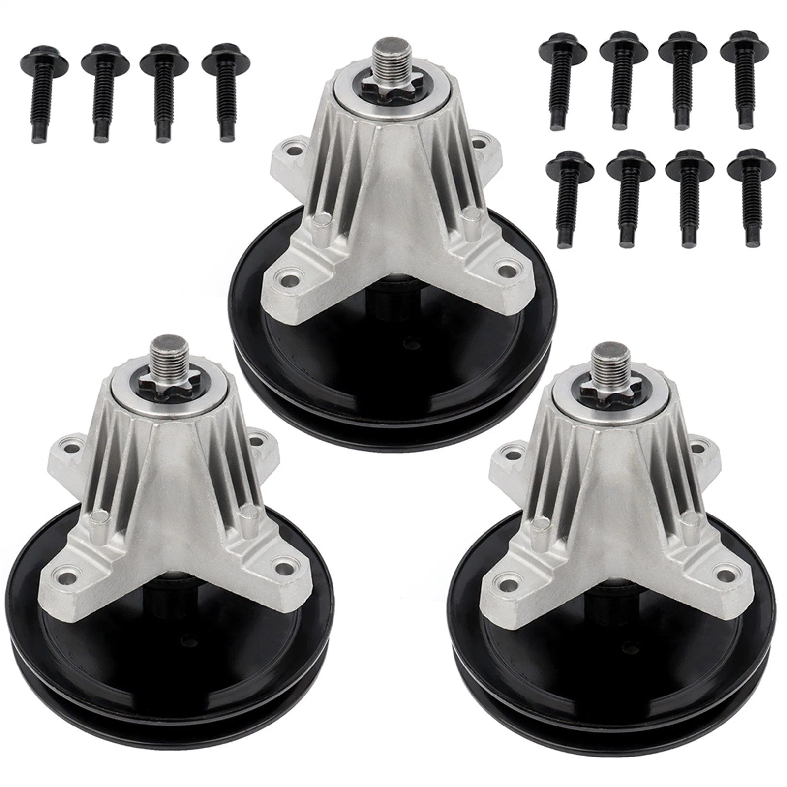 3X Spindle for Cub Cadet XT1-LT46, XT2-LX46 (2016–2023) 918-06977, 918-06977A