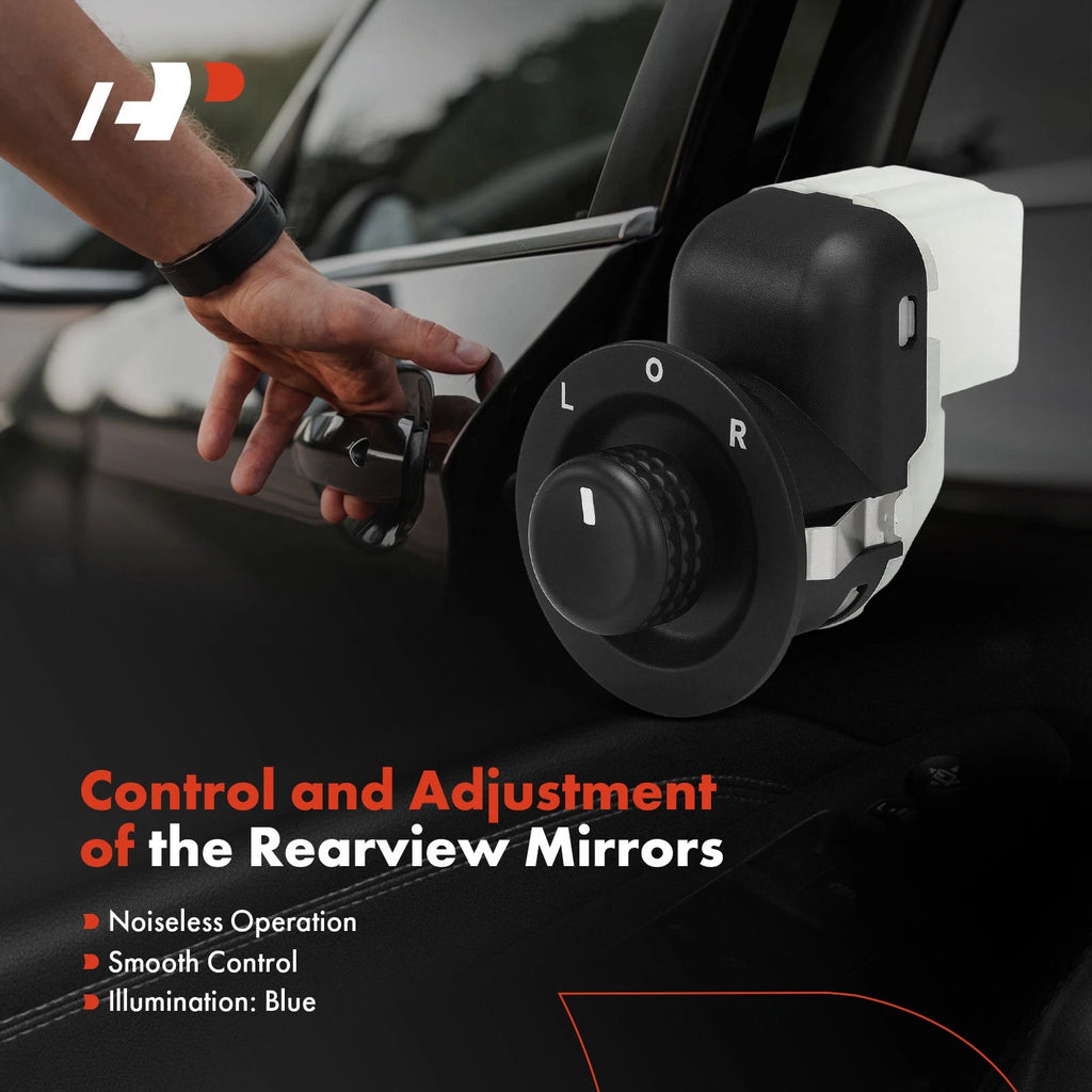 Door Remote Mirror Switch for Dodge Challenger, Jeep Wrangler (2011-2014)