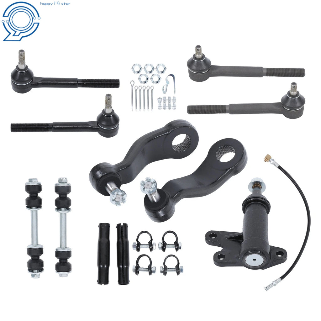 Set of 4 Front Tie Rods and Sway Bar Kit for Chevrolet C1500 (1993–1999)