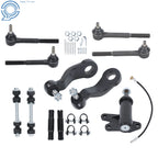 Set of 4 Front Tie Rods and Sway Bar Kit for Chevrolet C1500 (1993–1999)