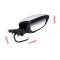 Heated Power Fold Right Side Door Mirror for Nissan Rogue (2014–2017) White
