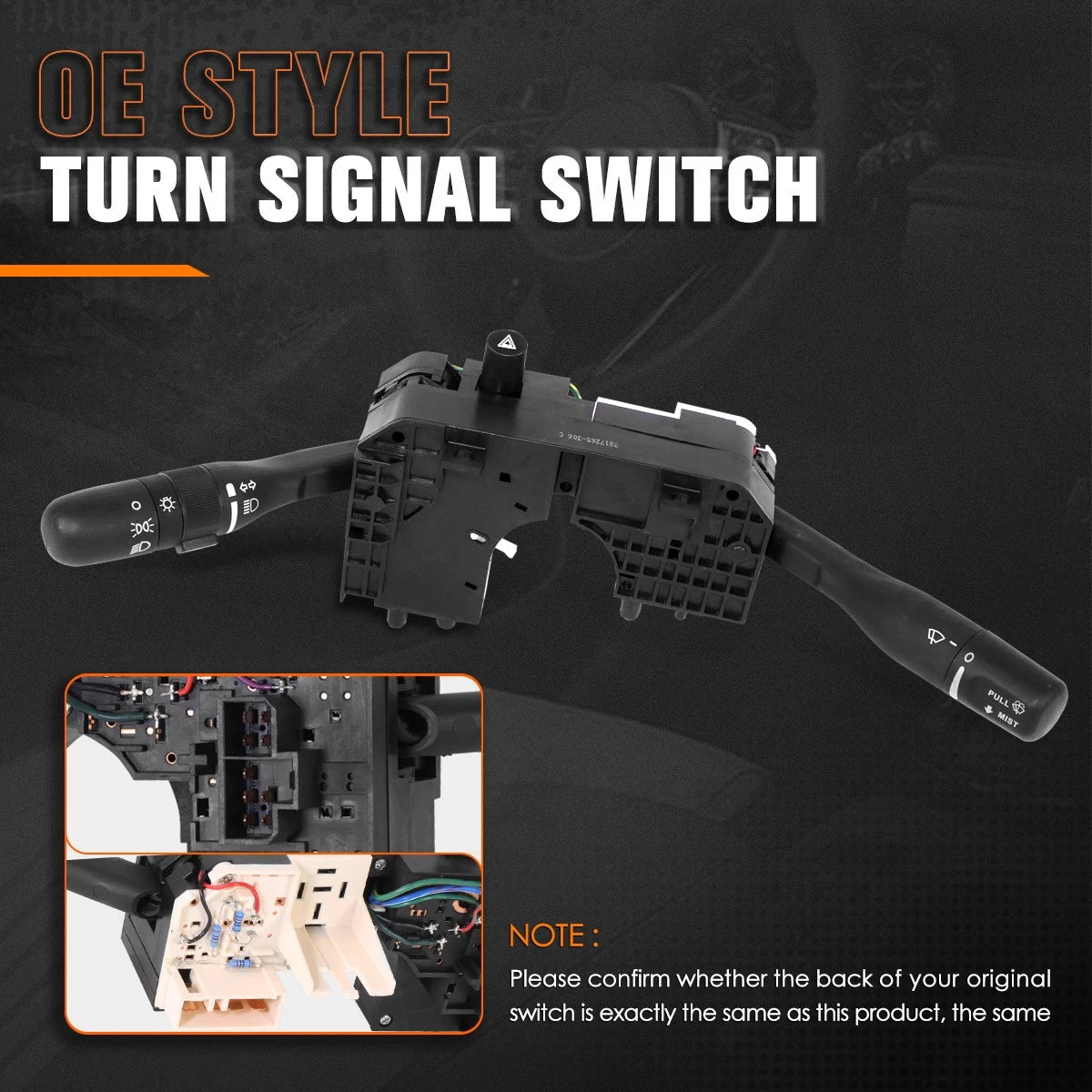 Combination Switch for Chrysler Cirrus Sebring Stratus Plymouth Breeze (1995–2000)
