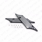 Edge Cut Saddlebag Latch Cover Kit for Harley Touring Electra Glide (2014–2023)