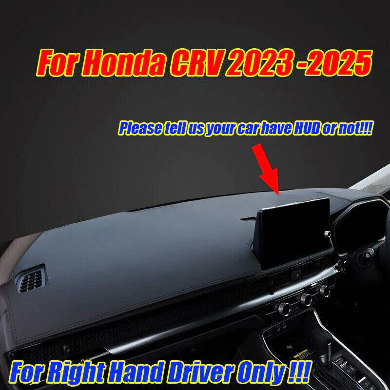 RHD Leather Dash Cover Pad Mat for Honda CR-V (2023–2025)