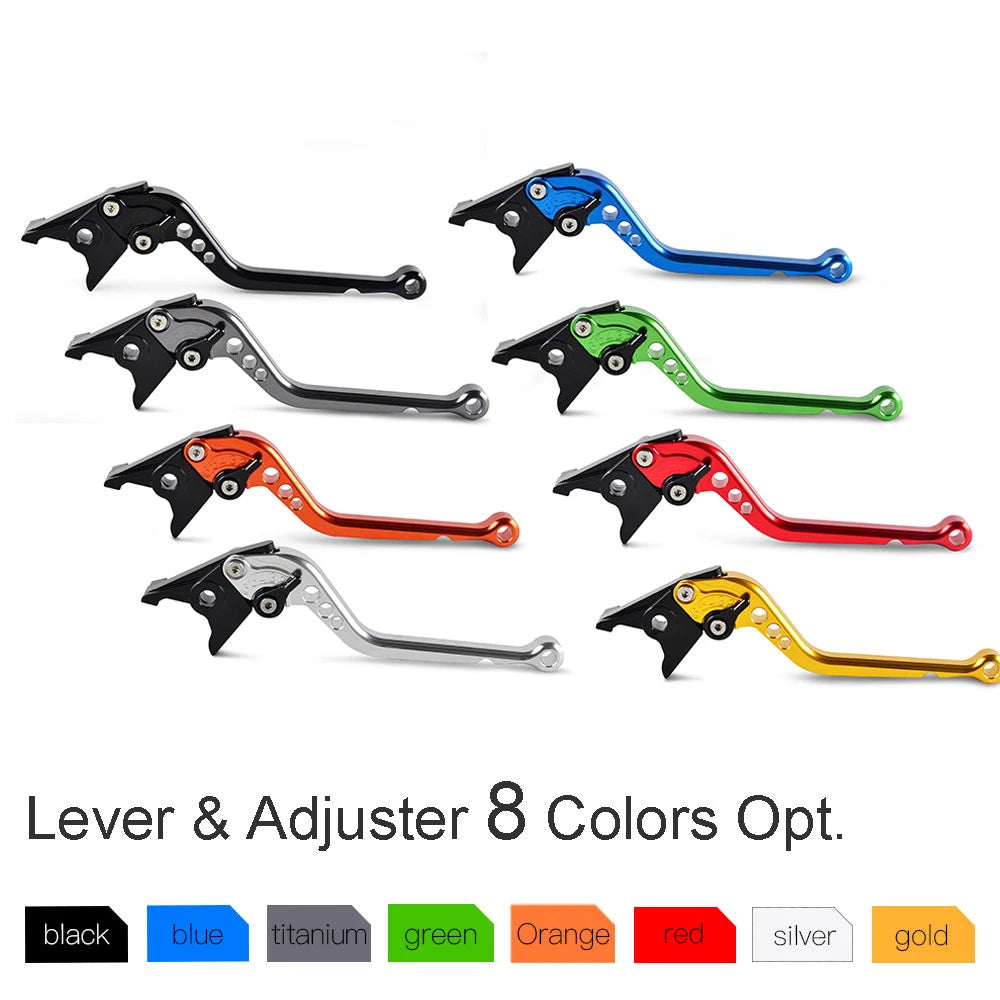 CNC Long Regular Brake Clutch Levers for Ducati 996/998/B/S/R 750S (1999–2002)