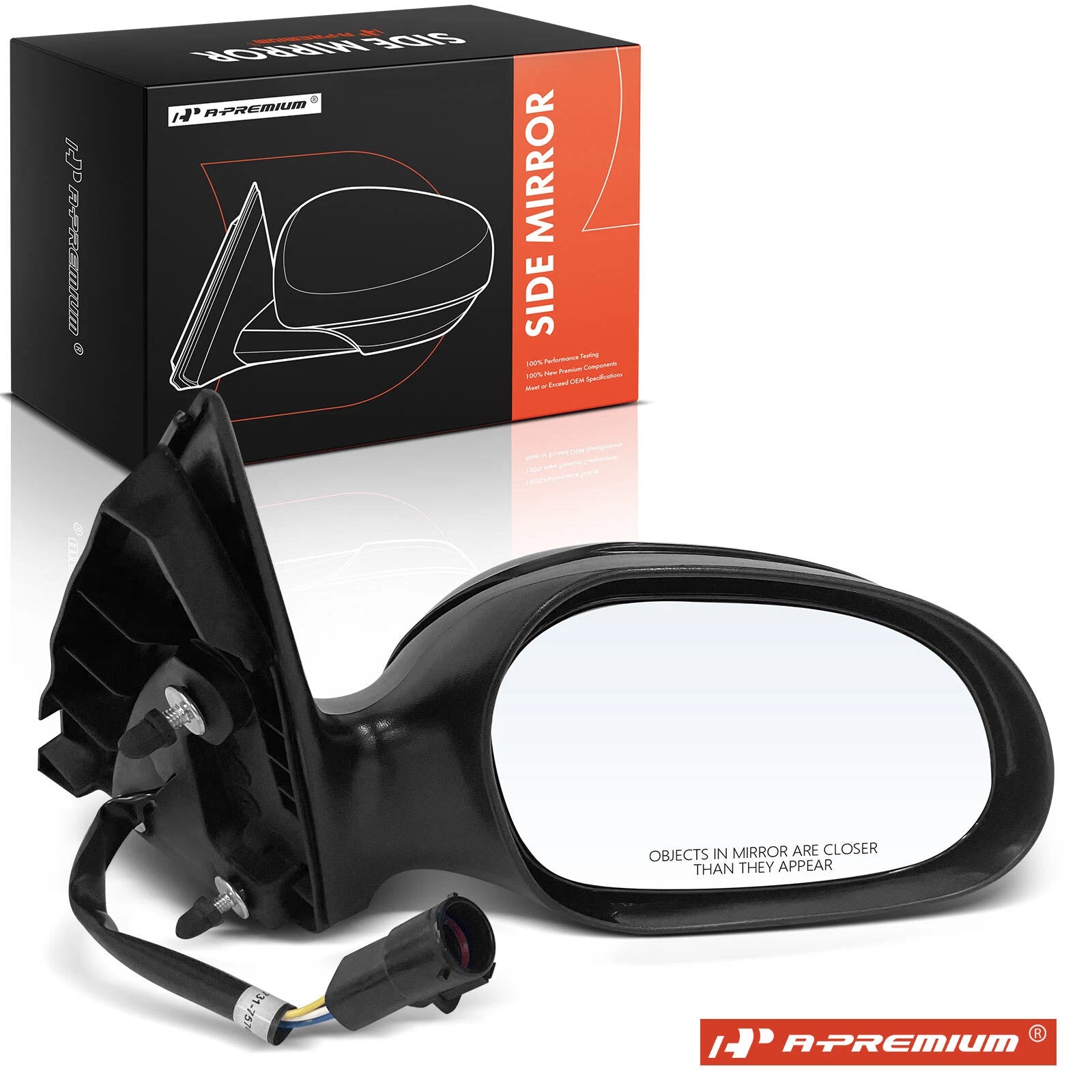 Passenger Power Mirror with Puddle Light for Ford Taurus (2002–2007)