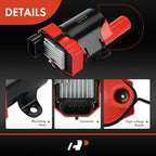 8x Red Ignition Coil for Chevy Silverado 1500 (1999–2006) GMC Sierra 1500