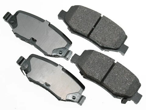 Set of 4 Akebono ProACT Rear Disc Brake Pads for (ACT1274)