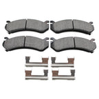 Set of 4 Akebono ProACT Ceramic Brake Pads for Cadillac Chevrolet GMC Hummer (ACT785)