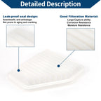Car Engine Air Filter No. 21999324 for Chevrolet Cobalt 2.2L 2.4L (2005–2010)