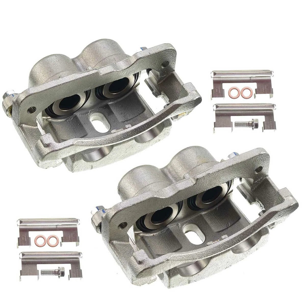 Set of 4 Brake Calipers for Chevy Silverado 1500 (2001–2006)