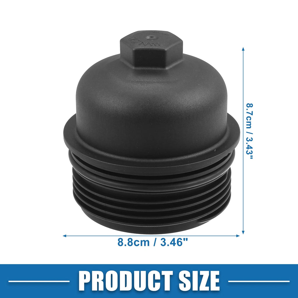 Engine Oil Filter Housing Cover Cap 26350-3CAB1 for Kia Sedona Sorento (2016–2018)