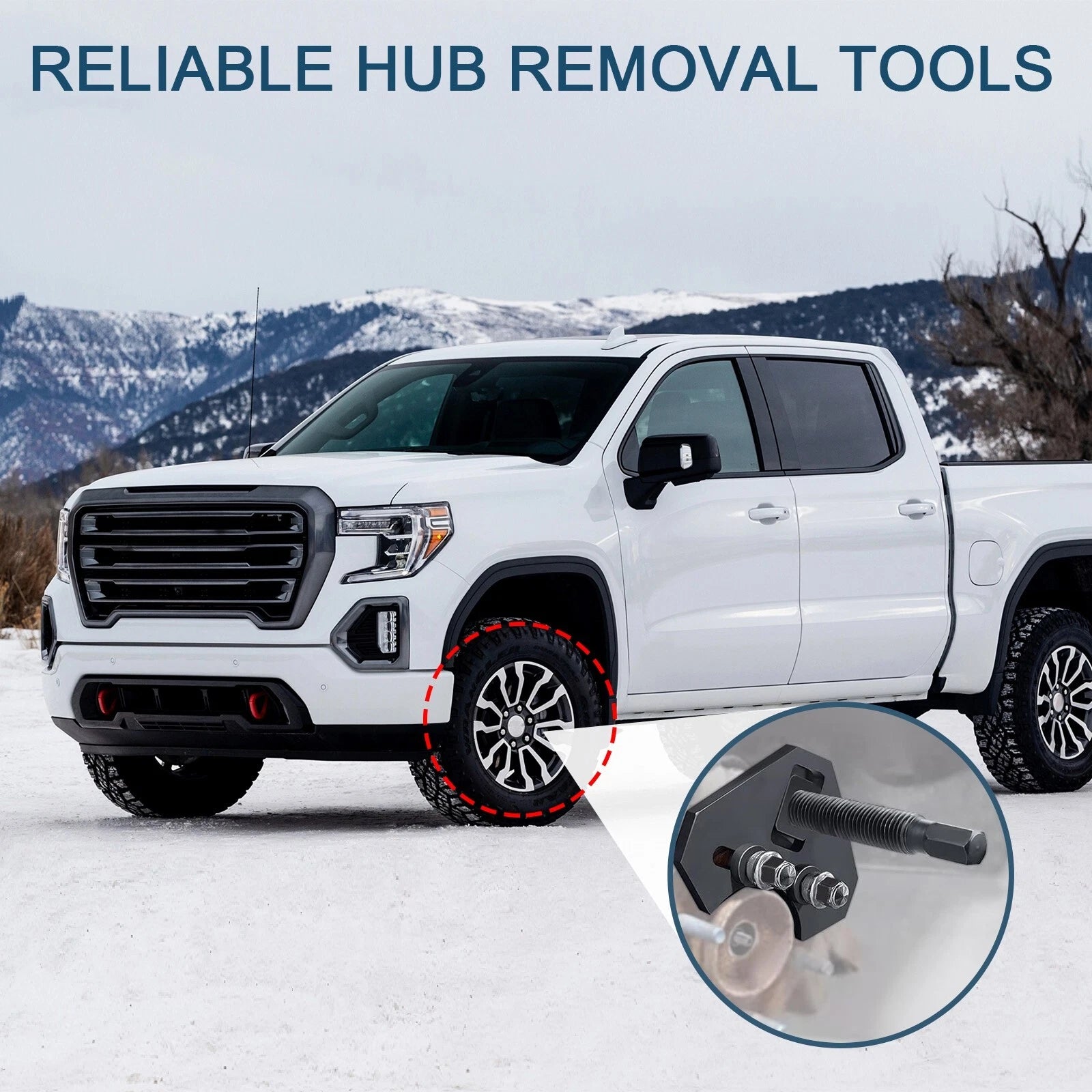 Hub Remover for Most 5-Bolt Vehicles (Universal)