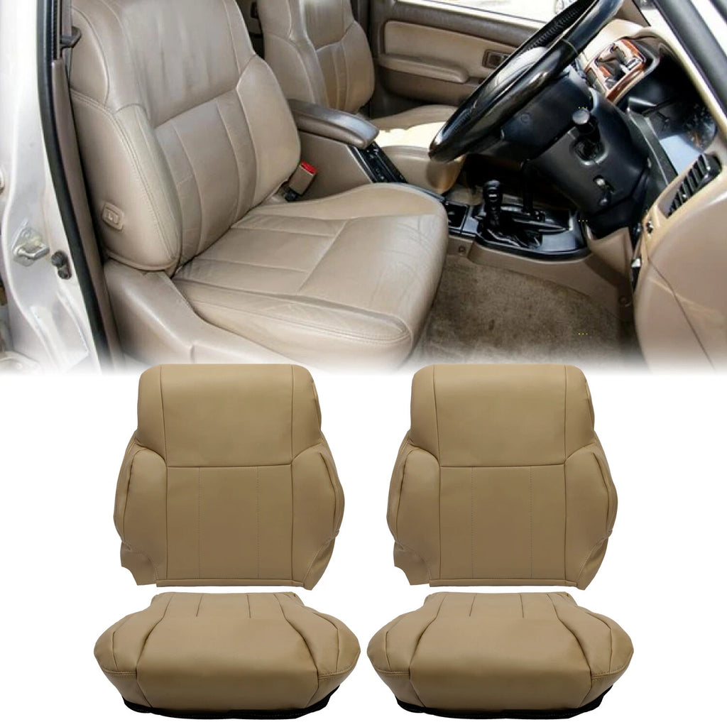 Leather Seat Covers for Toyota 4Runner (1996–2002) Front Driver Passenger