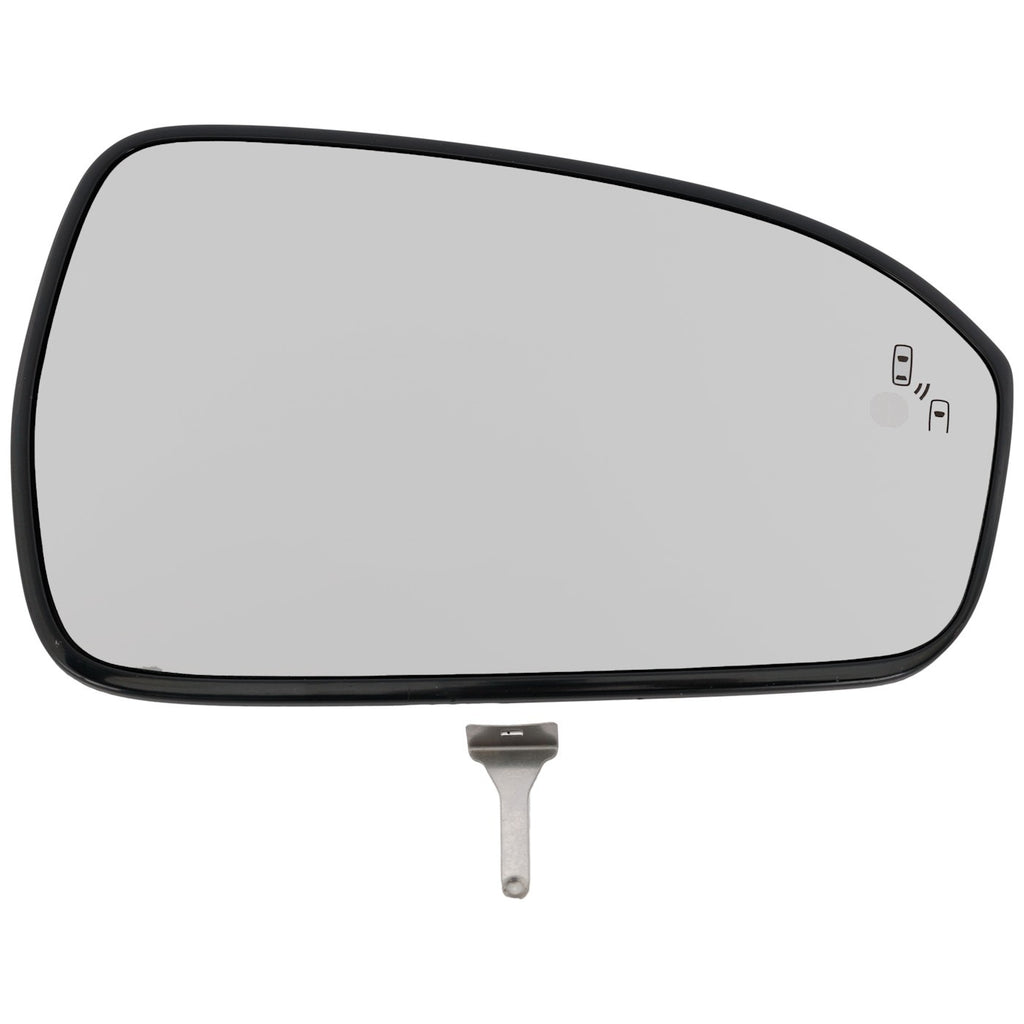 Heated Passenger Right Side Mirror Glass for Ford Fusion