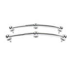 Chrome Front Mudguard Side Spear Trim for Harley Softail FLST (1986–2017)