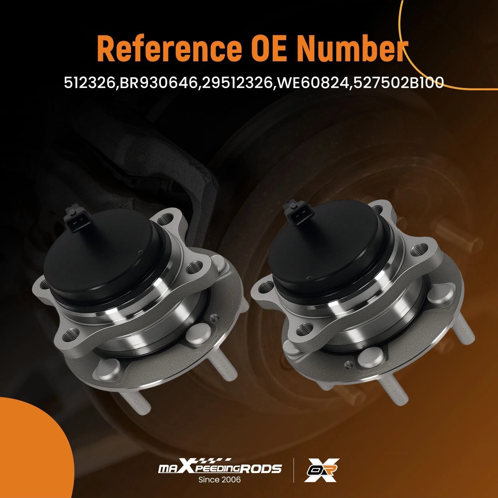 Rear Wheel Bearing Hub Assembly for Hyundai Santa Fe XL (2013–2019)