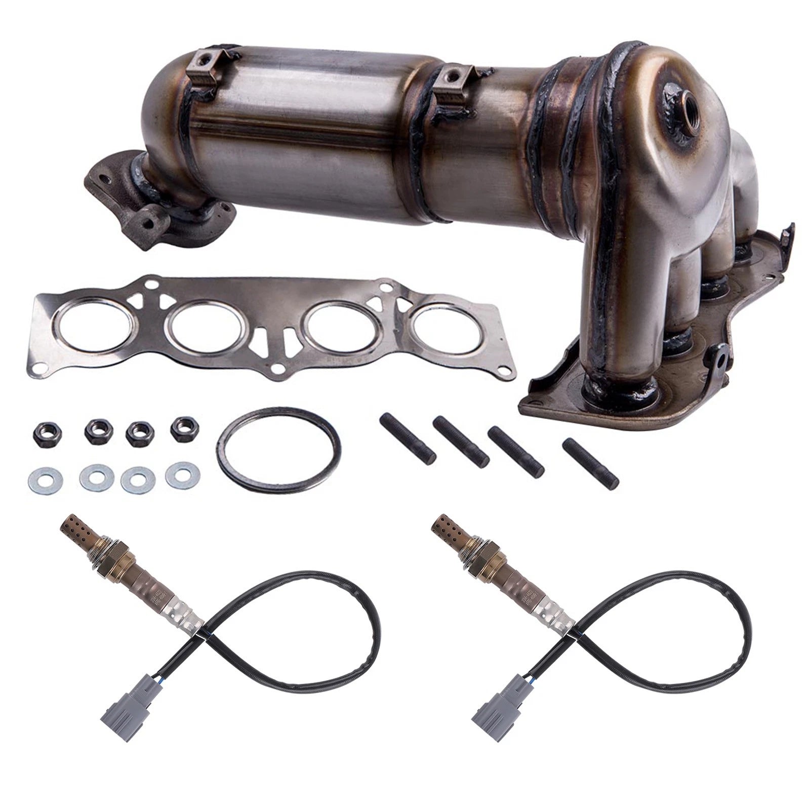 Catalytic Converter Set w/ O2 Sensor for Toyota Camry 2.4L (2007–2009)