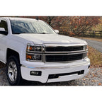Chrome Front Bumper Skid Plate for Chevy Silverado 1500 (2014-2015)