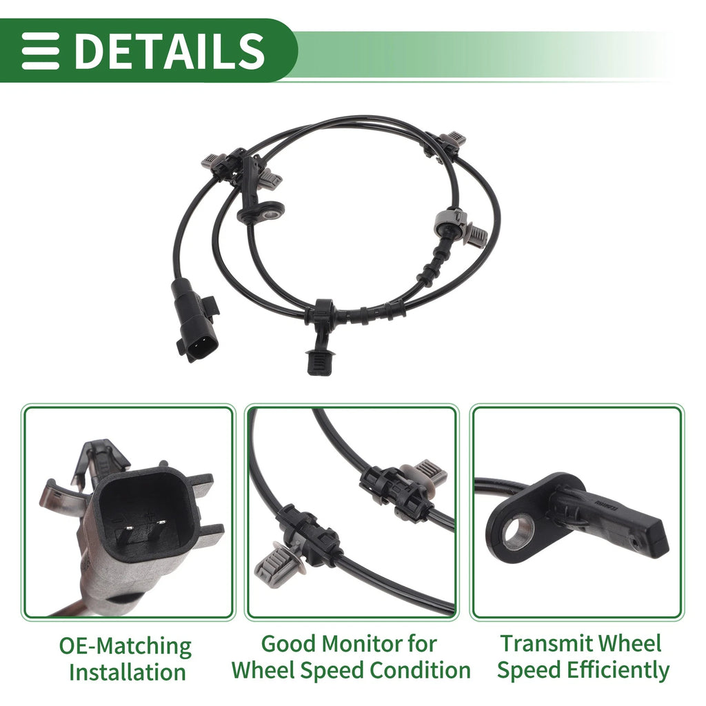 ABS Wheel Speed Sensor No.23242875 for Chevrolet Malibu (2013–2015) Rear Right