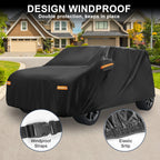 Waterproof Car Cover for Kia Soul (2010–2023) - Aluminum Film, Zipper