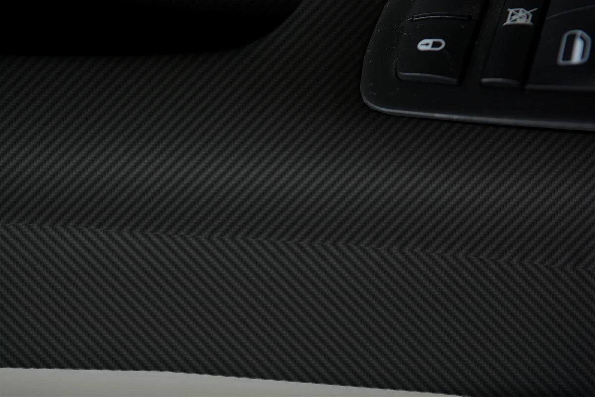 Carbon Fiber Front Insert Door Panel Cover for Jeep Grand Cherokee (2011–2019)
