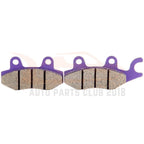 F+R Brake Pads for Kawasaki Ninja 250R EX250 (2008–2011), KYMCO Quannon 150 (2010–2011)
