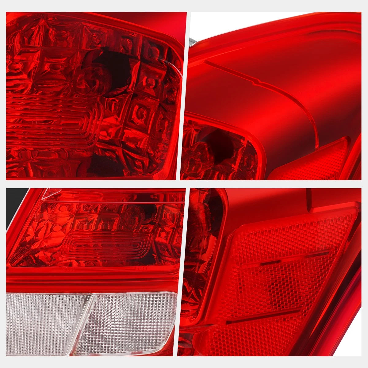 Right Side Clear/Red Lens Tail Brake Light for Chevy Trax (2013–2022)