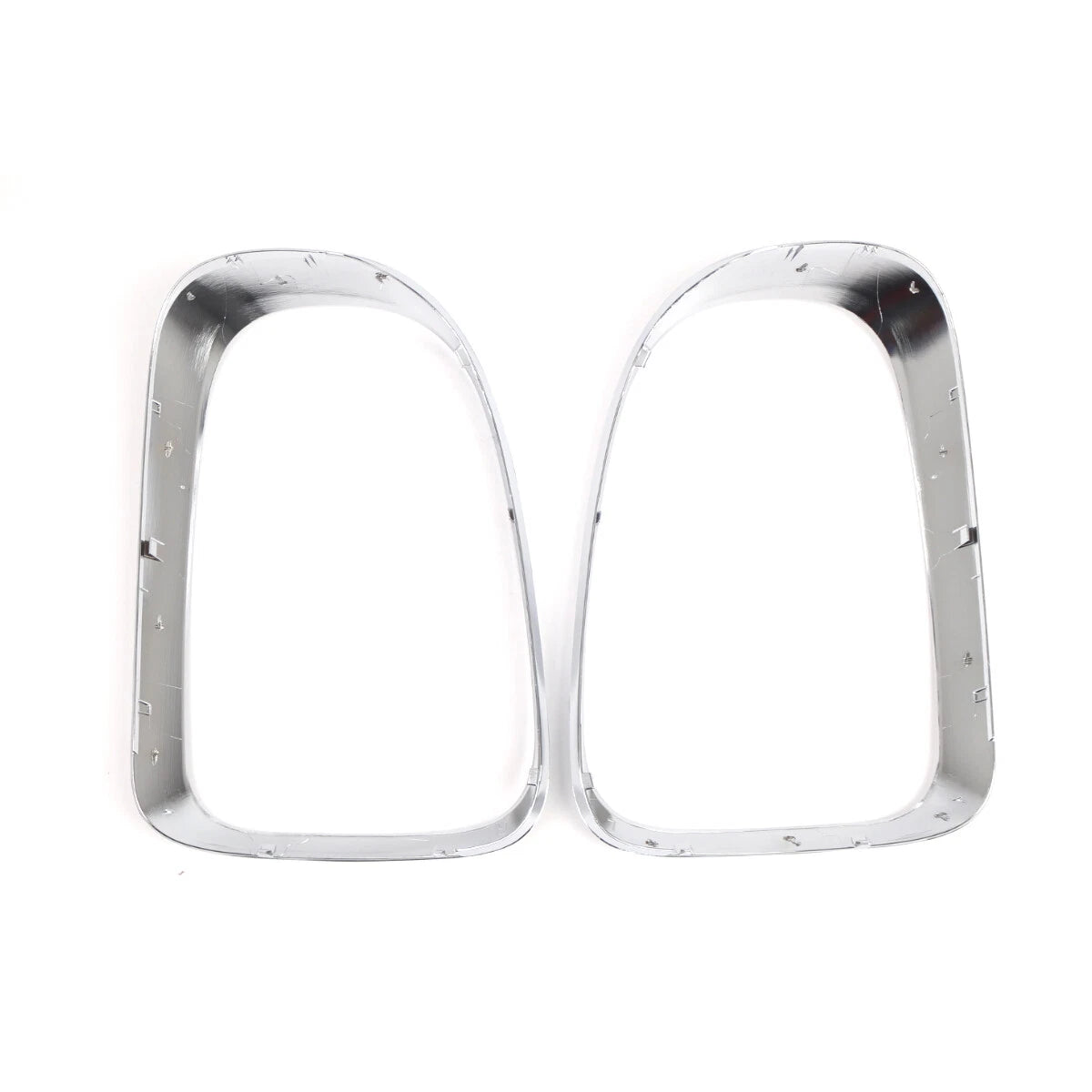 Set of 2 Tail Light Ring Bezel Trim for MINI Cooper Countryman (2017–2023) Chrome ABS