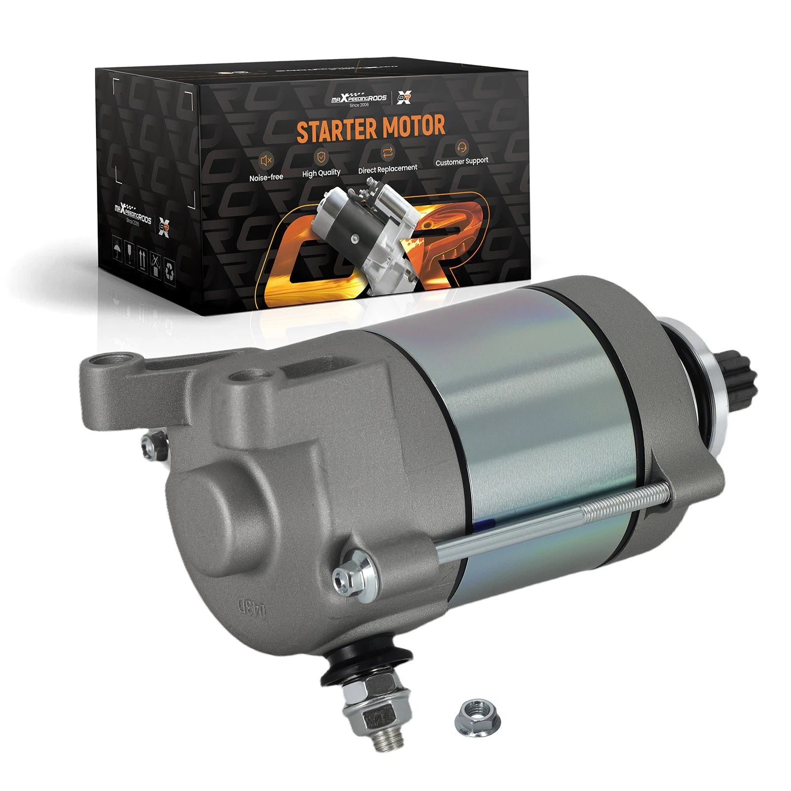 12V Clockwise Starter Motor for Honda CRF450X (2005–2015) SMU0373 9T