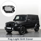 1 Pc Fog Light Grill for Mercedes-Benz (No.4638850154) (2019–2023) Black