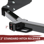 Trailer Hitch Receiver for GMC Sierra, Chevy Silverado 1500 (2014–2019)