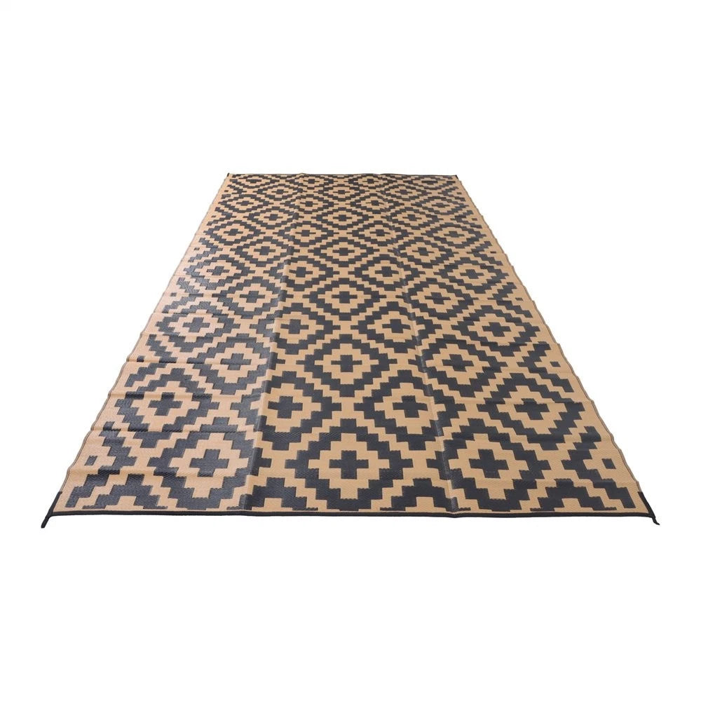 Reversible Waterproof Outdoor Rug for RV Mat (Camping, Patio)