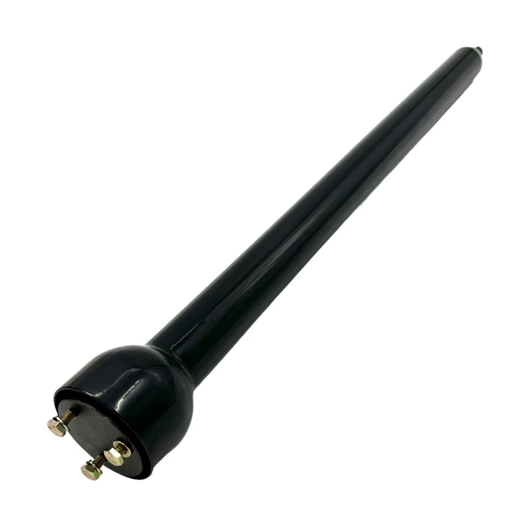 Steering Column Universal Black Stainless Steel with 3 Bolt Adapter (36 in)