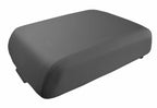Leather Console Lid Pull Over Seat Cover for Ford F250 (1999–2010) Gray