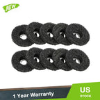 10X 4-1/2" x 7/8" Black Diamond Grinding Discs for Angle Grinder