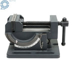 3.25 Inch Tilting Angle Vise for Benchtop Drill Press (Industrial Strength)