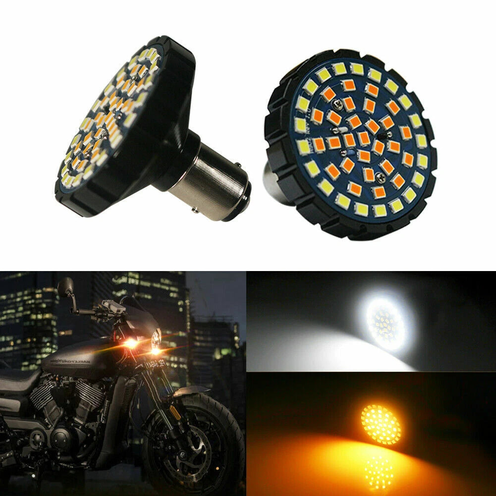 Switchback 1157 Turn Signal and Parking Light Bulbs for Harley Davidson 