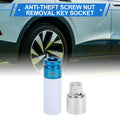 Set of 4 Wheel Lock Lug Nuts for VW (with Antitheft Removal Key)