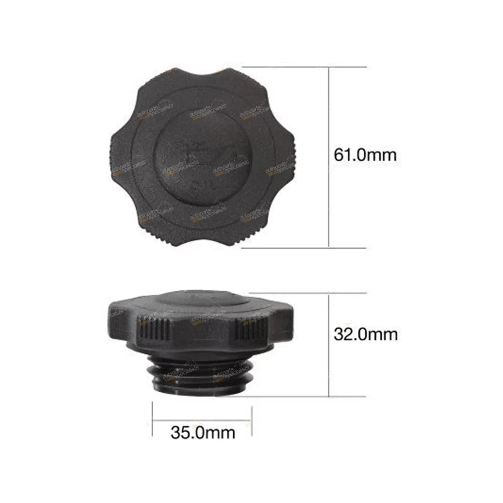 Engine Oil Filler Cap for Ford Trader (1989 - 1999)