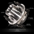 Set of 2 Wheel Bearing Hubs for Ford F250 F350 Super Duty Excursion (2003–2005)