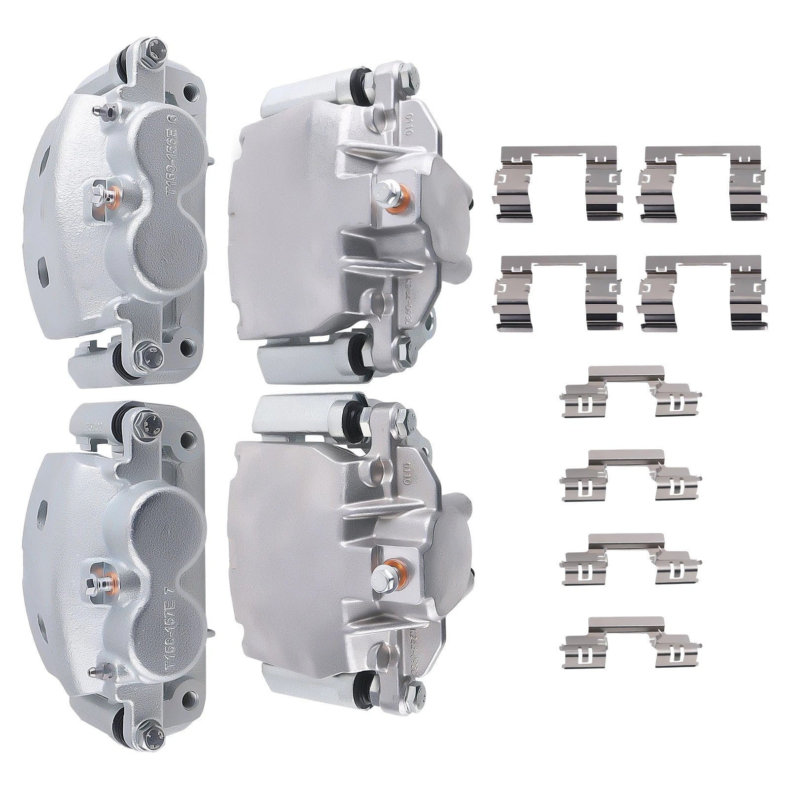 Front & Rear Brake Calipers Left Right for Cadillac Escalade ESV 2007–2014